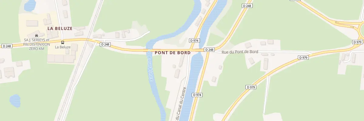 Plan du 3 Rte du Canal du Centre à Volesvres