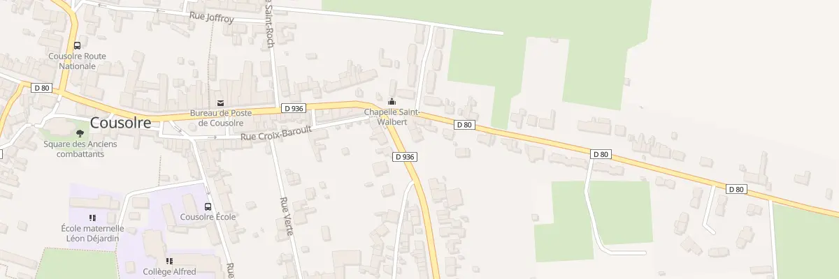Plan du 4 Rue de Landeliès à Cousolre