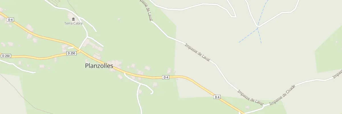 Plan du 5095 Lubac à Planzolles