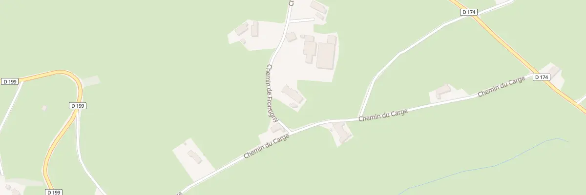 Plan du 80 Che de Frontigny à Briant