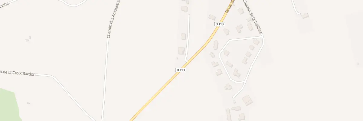 Plan du 474 Rte de Precivets à Poncins