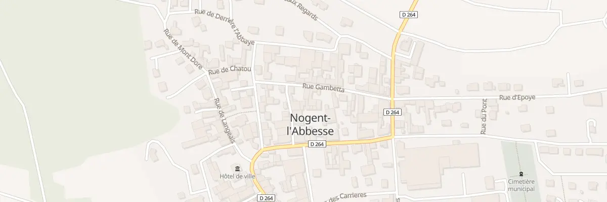 Plan du 70 Rue Gambetta à Nogent-l’Abbesse