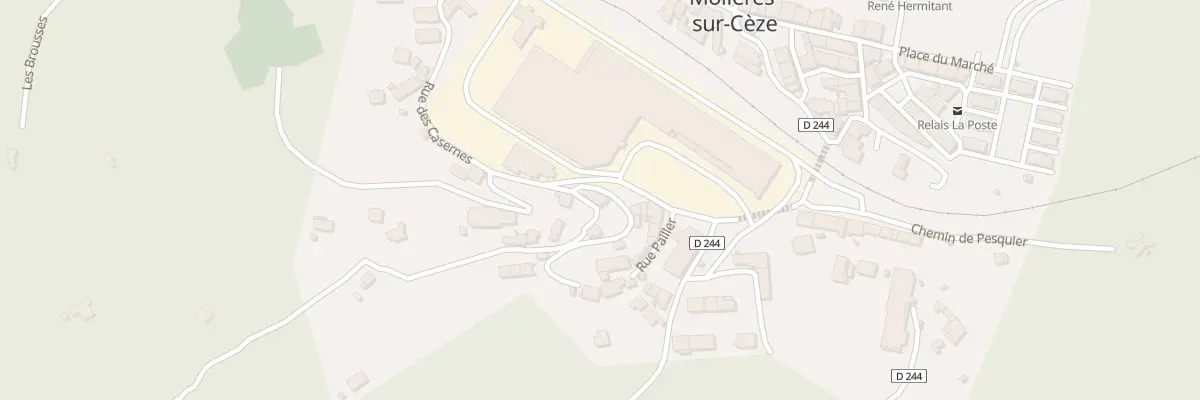Plan du 5161 Le Village Sud à Molières-sur-Cèze