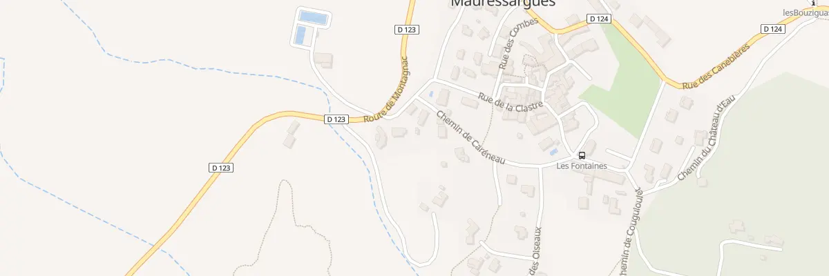 Plan du 5049 Che de Caréneau à Mauressargues