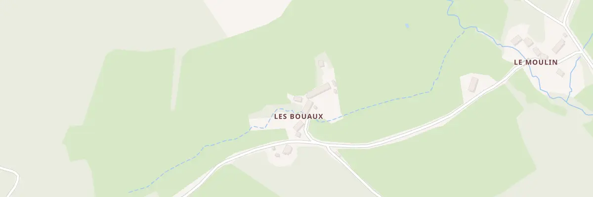 Plan du 5250 Les Bouaux à Cussy-en-Morvan