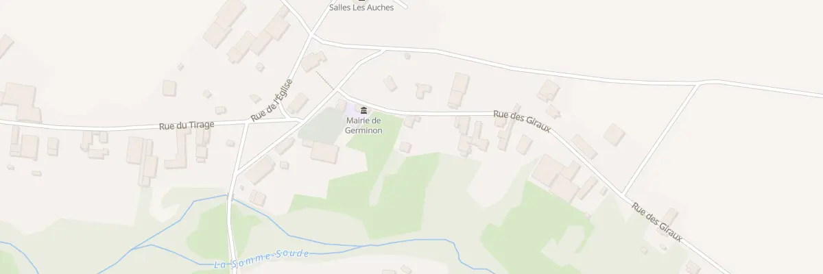 Plan du 8 Rue des Giraux à Germinon