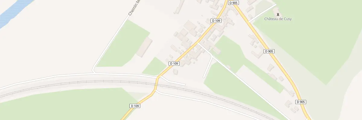 Plan du 35 Rue d’Argenteuil - Cusy à Ancy-le-Franc