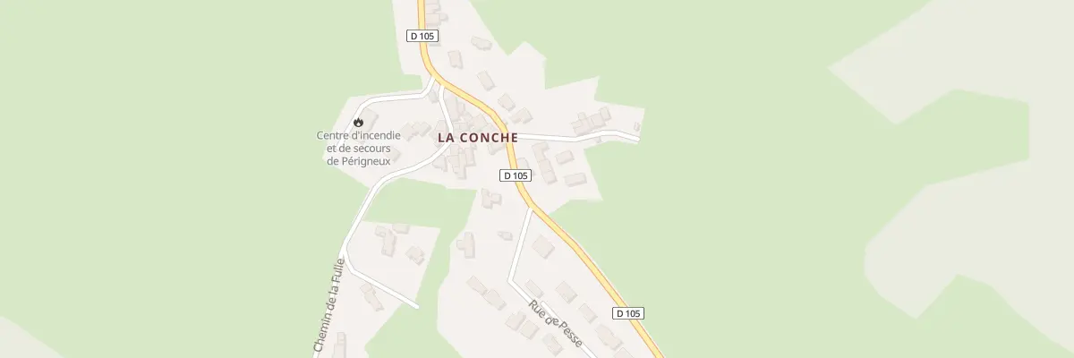 Plan du 515 Rte Saint Maurice en Gourgois à Périgneux