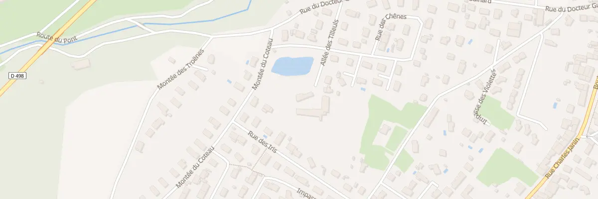 Plan du 76B All des Tilleuls à Saint-Marcellin-en-Forez