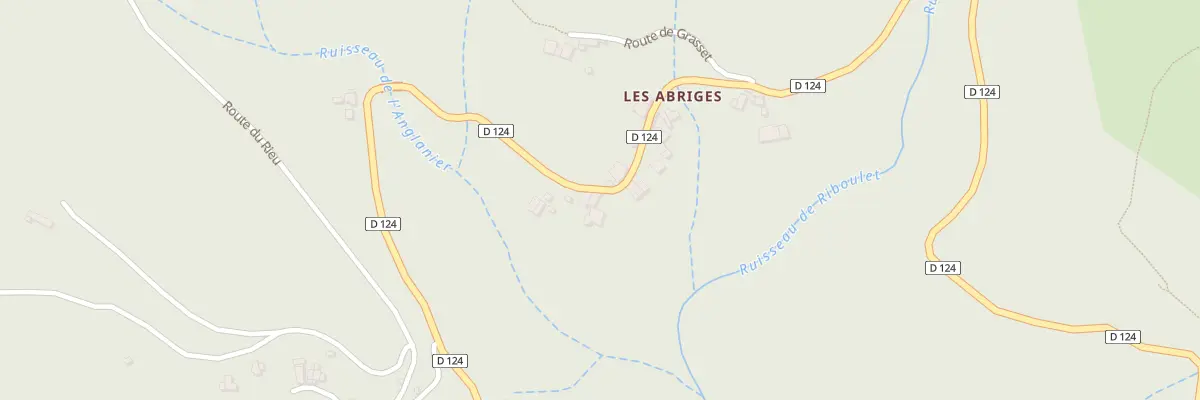 Plan du 5053 Les Abriges à Laboule