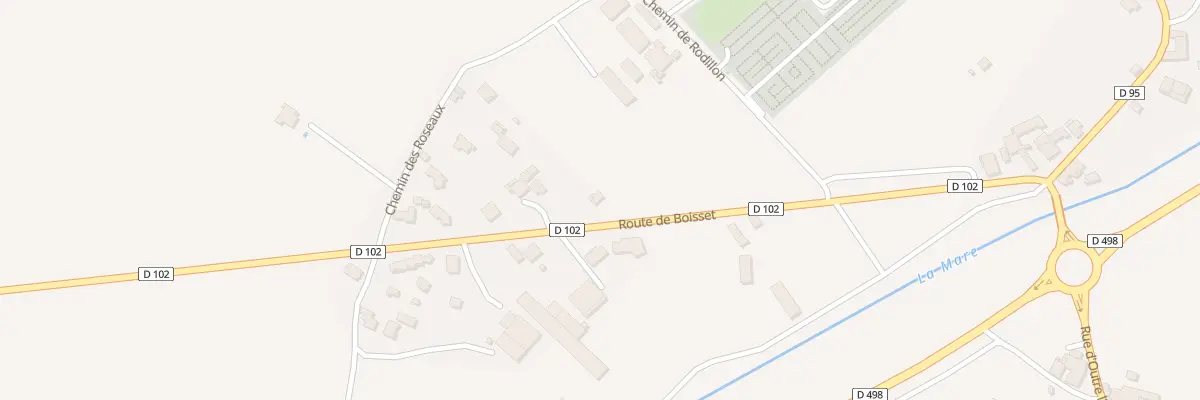 Plan du 354 Rte de Boisset à Saint-Marcellin-en-Forez