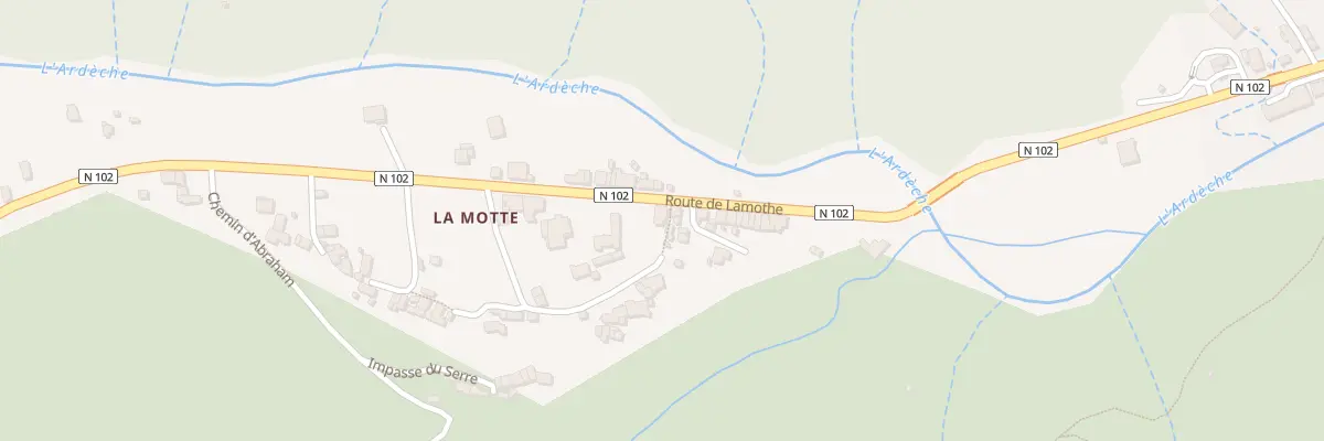 Plan du 175 Rte de Lamothe à Barnas