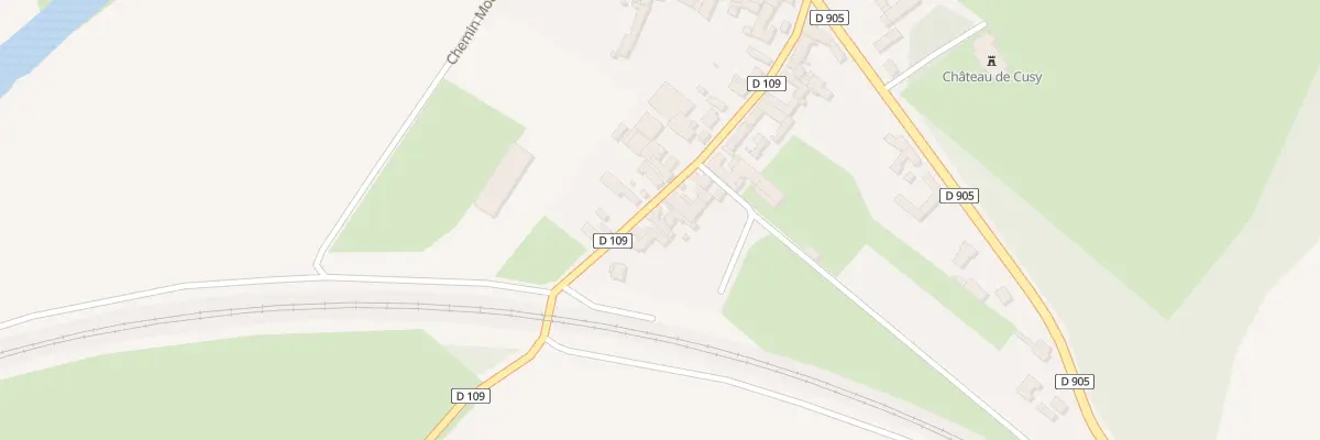 Plan du 31 Rue d’Argenteuil - Cusy à Ancy-le-Franc