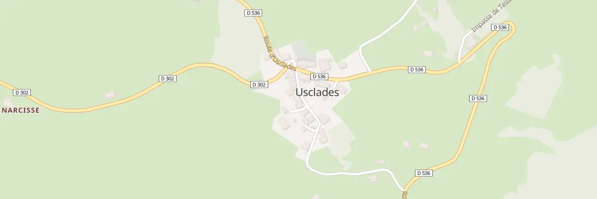 Plan du 315 Che de l’Étain à Usclades-et-Rieutord