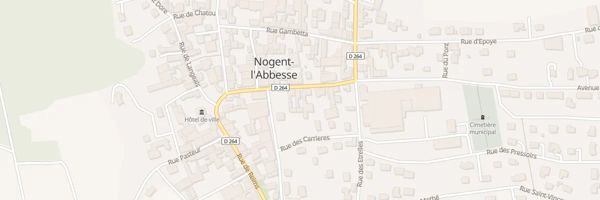 Plan du 136 Rue Chamalieres à Nogent-l’Abbesse