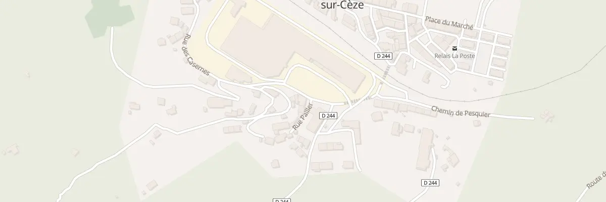 Plan du 1 Rue Pailler à Molières-sur-Cèze