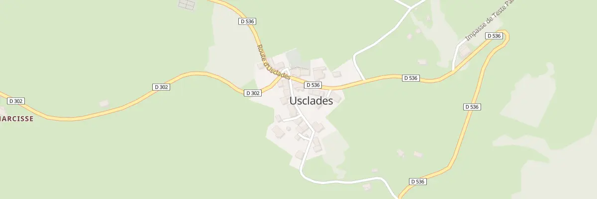 Plan du 5024 Usclades à Usclades-et-Rieutord