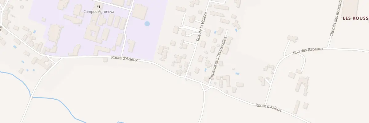 Plan du 37 Rue de la Volière à Précieux