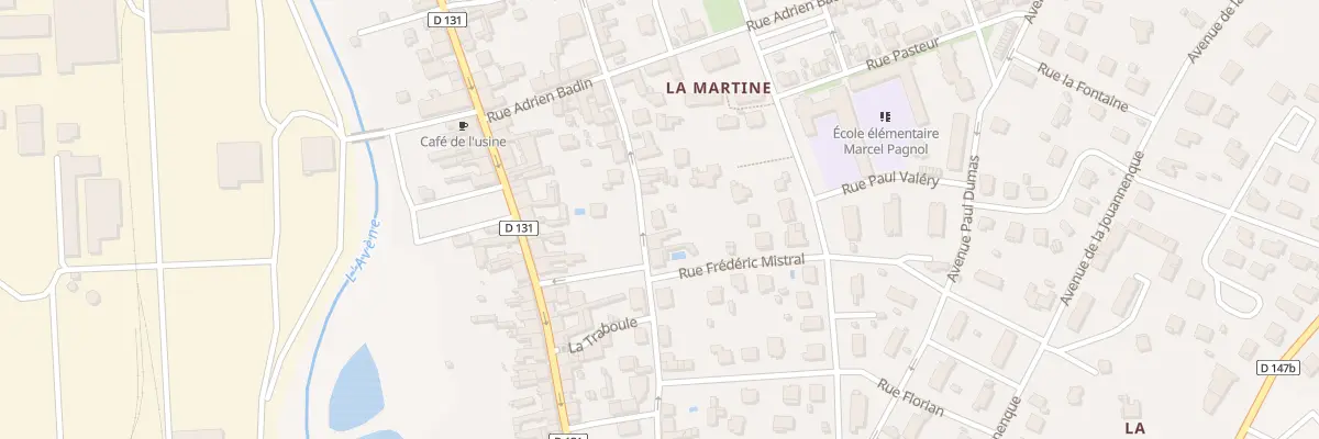 Plan du 17 Rue Jules Boulouvard à Salindres