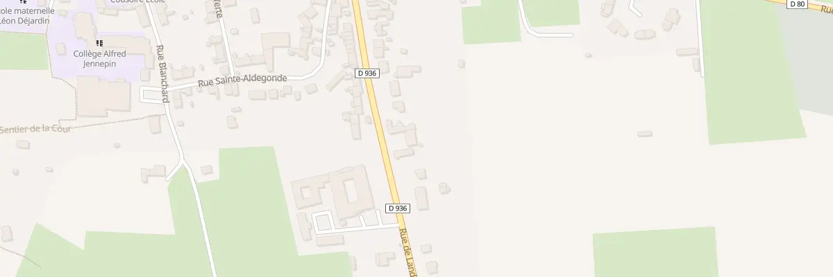 Plan du 28 Rue de Landeliès à Cousolre