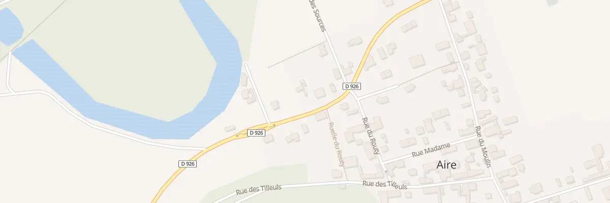 Plan du 20 Rte de l’Etang à Aire