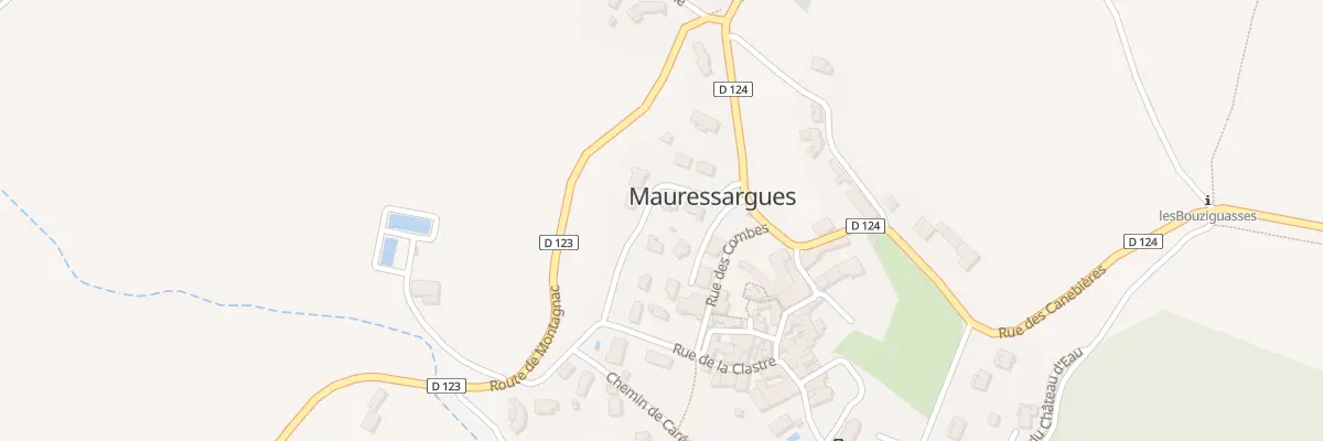 Plan du 51 Rue Traversière à Mauressargues