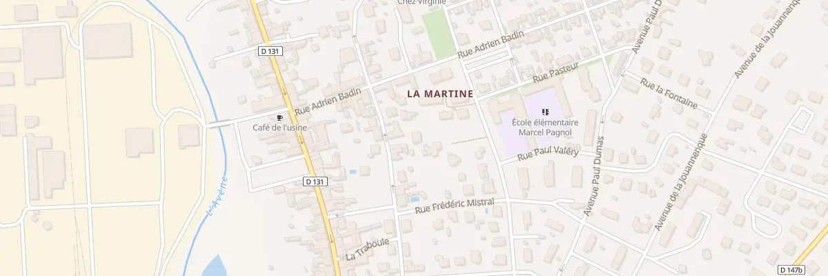 Plan du 13B Rue Jules Boulouvard à Salindres