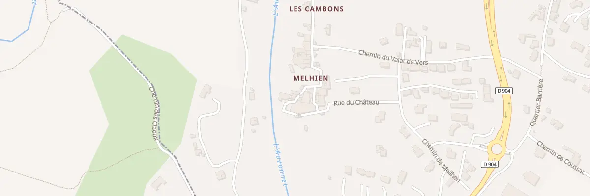 Plan du 5415 Melhien à Saint-Jean-de-Valériscle