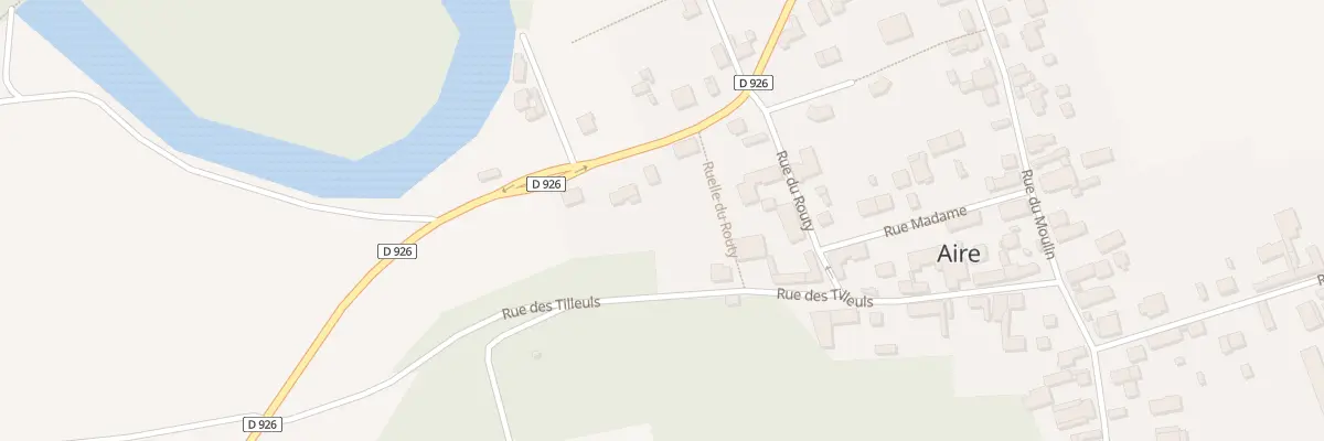 Plan du 9 Rte de l’Etang à Aire
