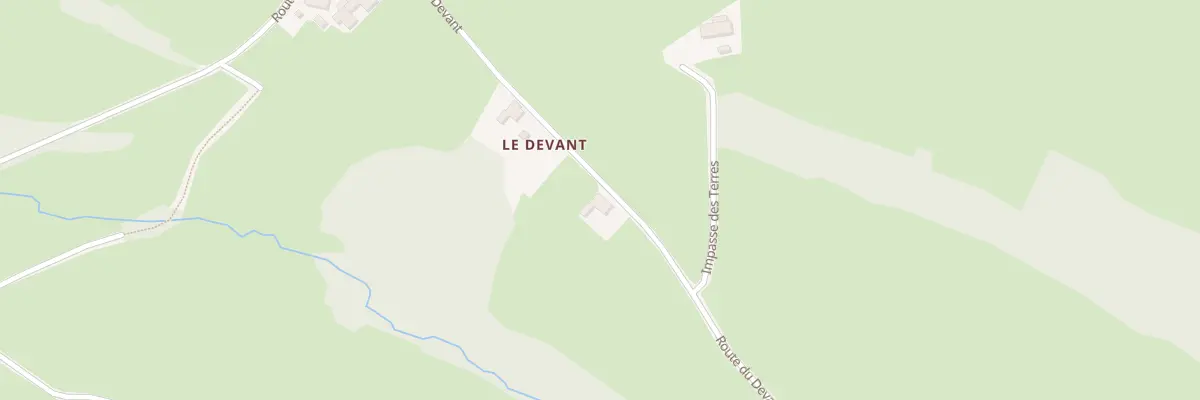 Plan du 1986 Rte du Devant à Saint-Bonnet-de-Cray