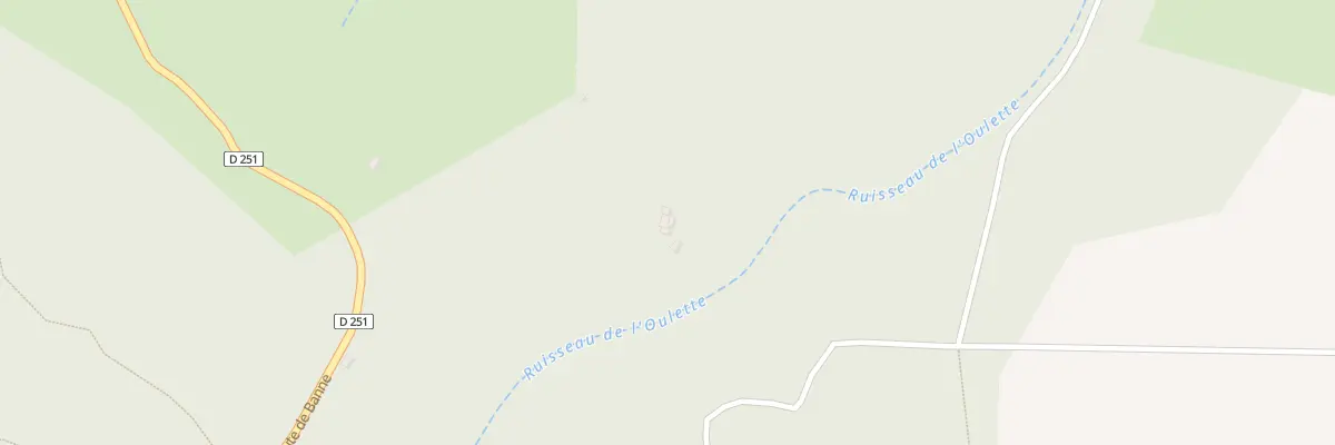 Plan du 5444 Granzon à Banne