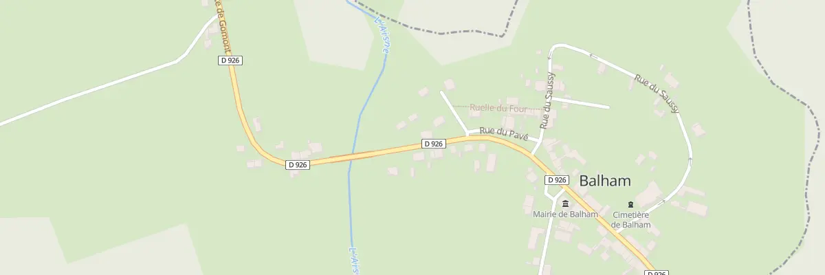 Plan du 2 Rue du Docteur Brebant à Balham