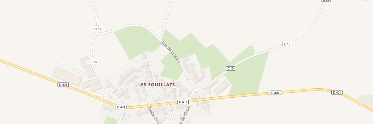 Plan du 3 Rue de la Mare à Bierry-les-Belles-Fontaines
