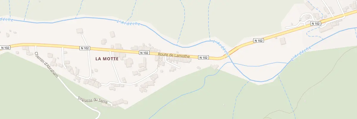 Plan du 115 Rte de Lamothe à Barnas