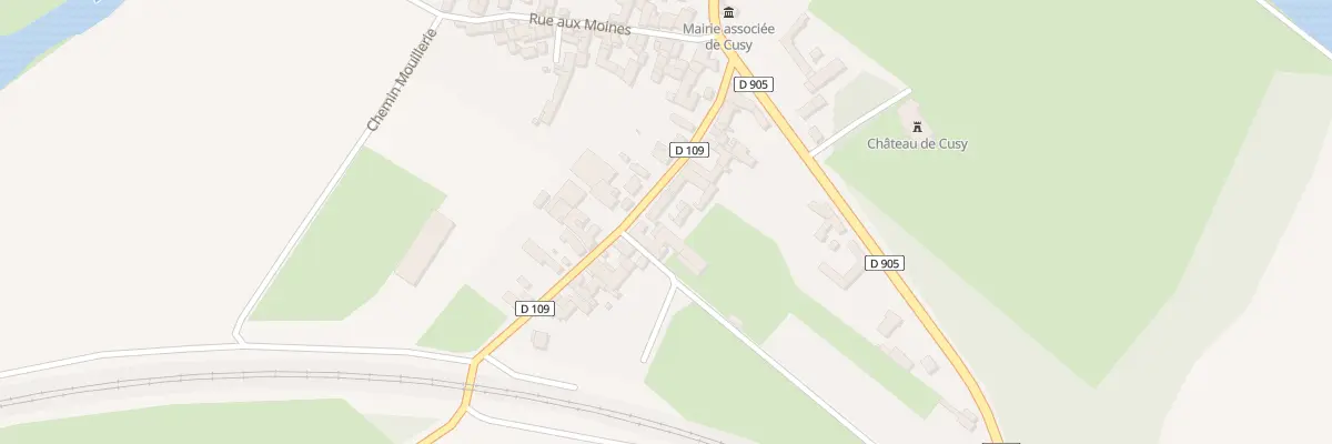 Plan du 19 Rue d’Argenteuil - Cusy à Ancy-le-Franc