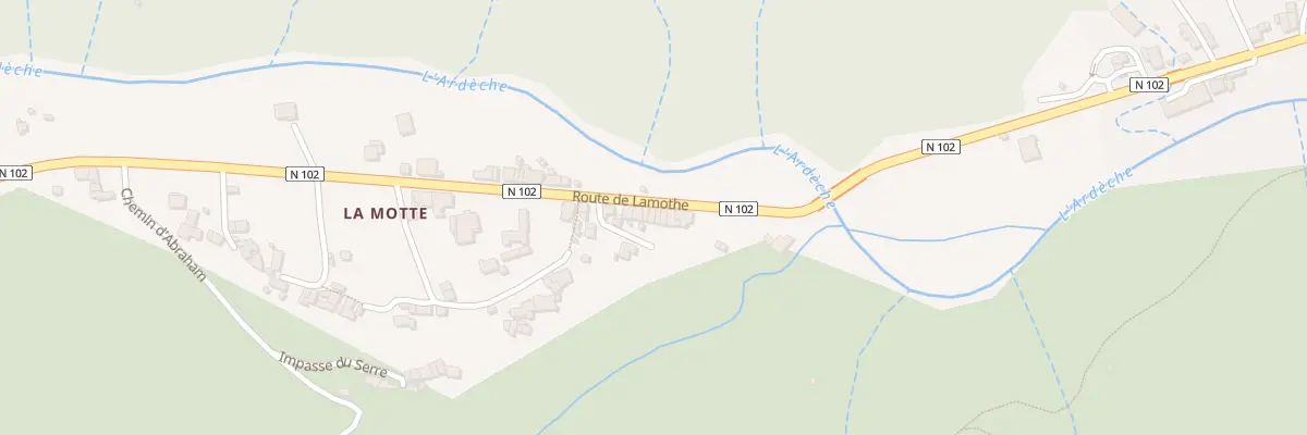 Plan du 109 Rte de Lamothe à Barnas