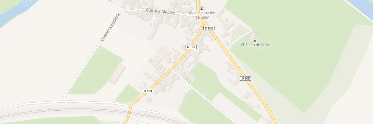 Plan du 17 Rue d’Argenteuil - Cusy à Ancy-le-Franc