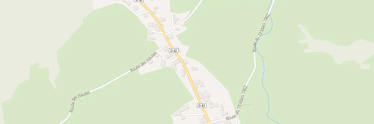 Plan du 455 Rte du Sabotier à Araules