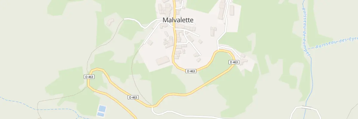 Plan du 69 Rue Georges Brassens à Malvalette