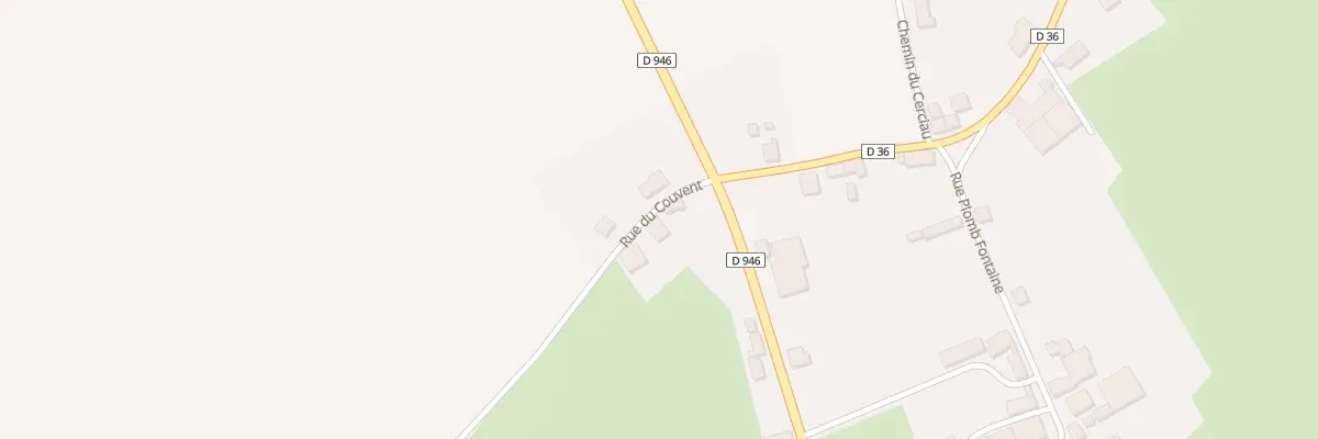 Plan du 3 Rue du Couvent à Fraillicourt