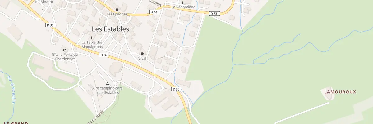 Plan du 5 Lot Jambes aux Estables