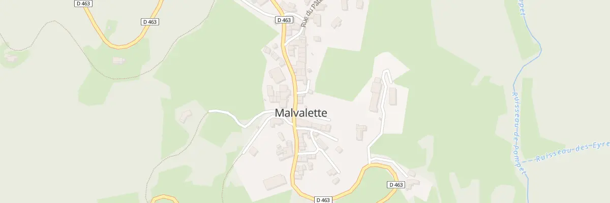Plan du 28 Rue Jacques Brel à Malvalette
