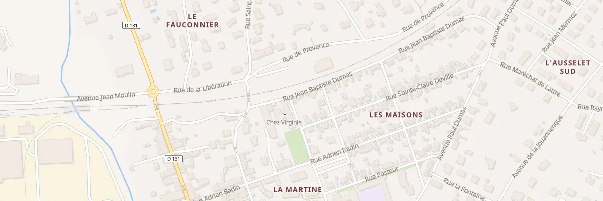 Plan du 2 Rue Jean-Baptiste Dumas à Salindres