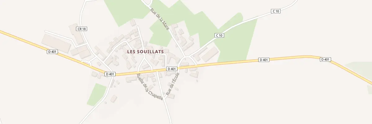 Plan du 4 Rte de Chatel Gerard à Bierry-les-Belles-Fontaines