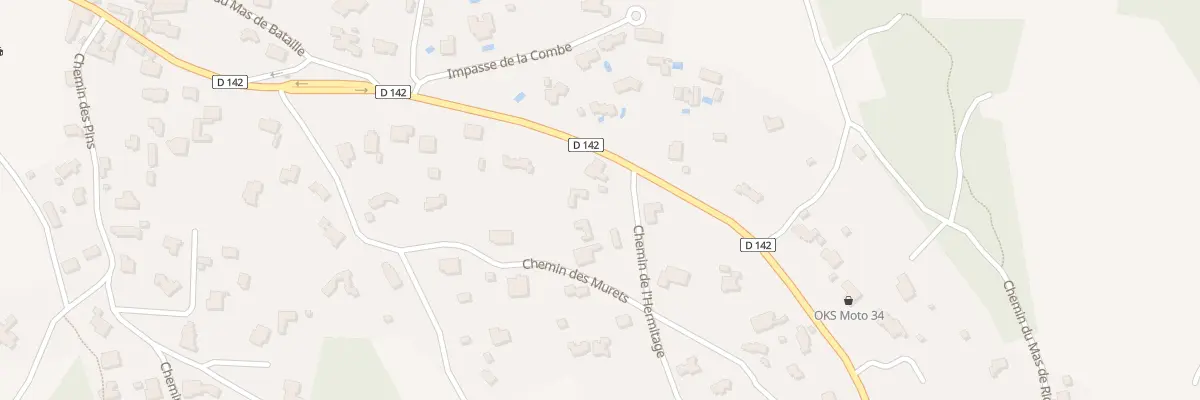Plan du 19 Che de l’Hermitage à Aubais
