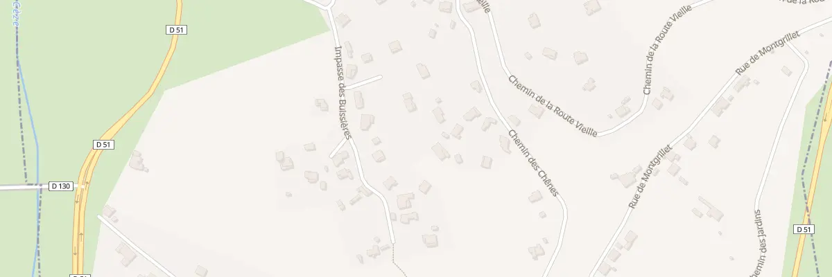 Plan du 211 Imp des Buissières à Meyrannes