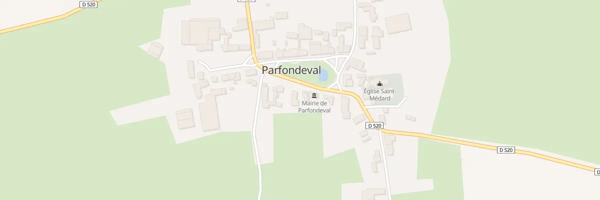 Plan du 12 Rue Principale à Parfondeval
