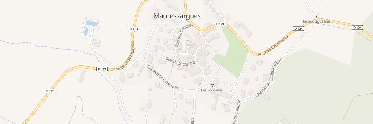 Plan du 24 Rue de la Clastre à Mauressargues