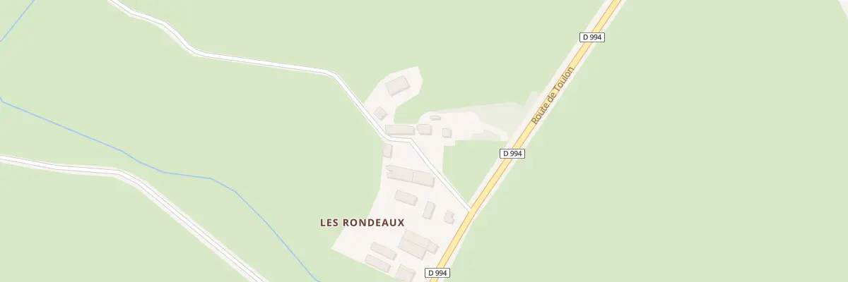 Plan du 2369 Rte de Toulon à Saint-Nizier-sur-Arroux