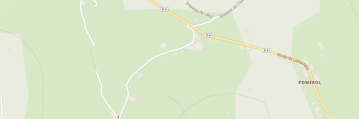 Plan du 5100 Coulet à Planzolles